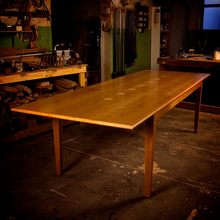 Cherrywood extension dining table