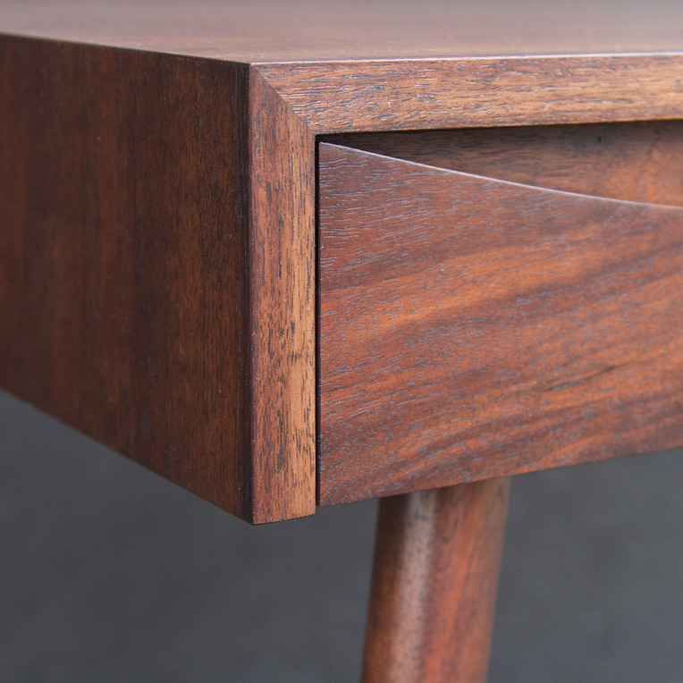 Detail of desk drawers